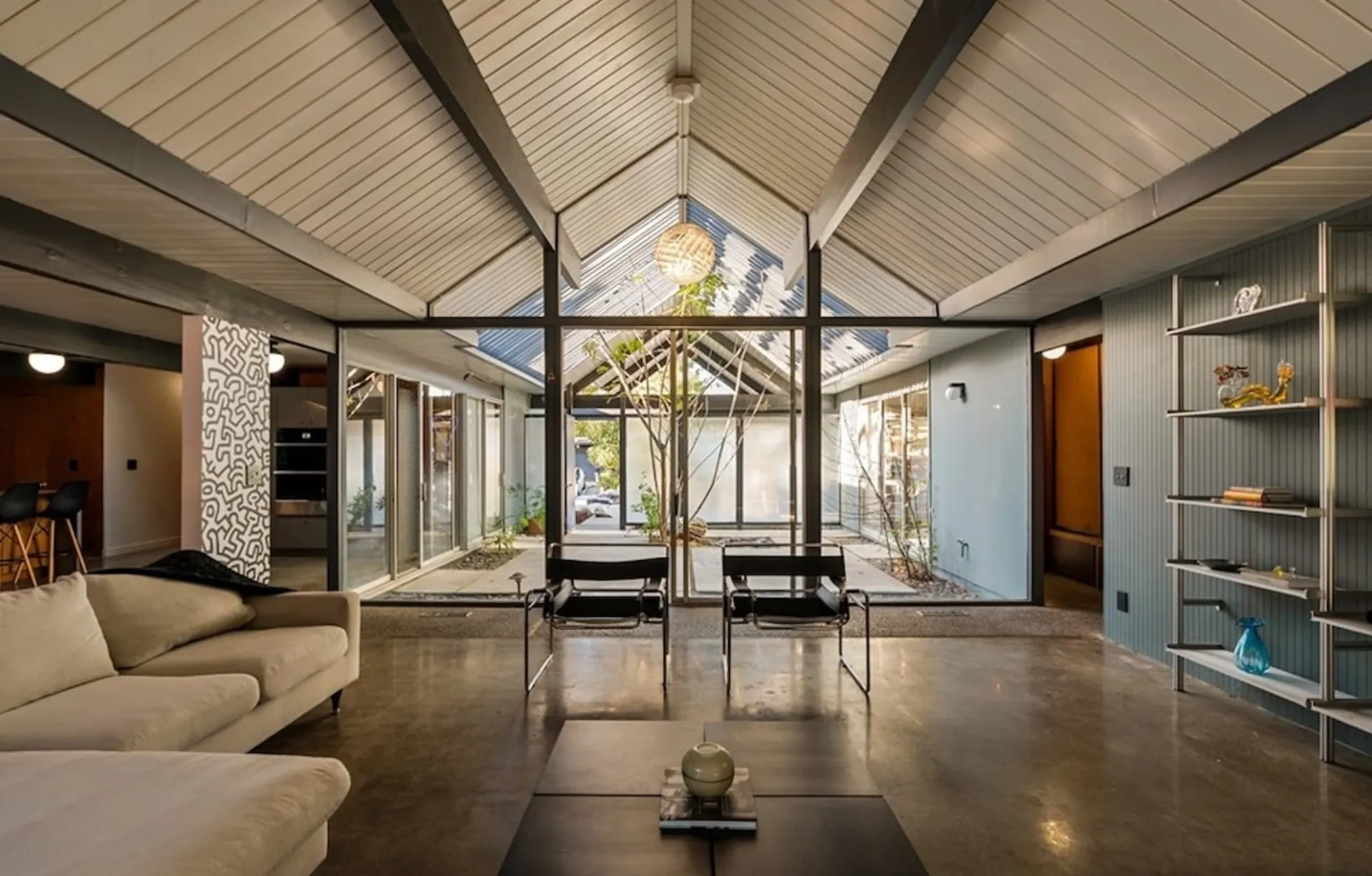 Marin County Eichler Home Exterior